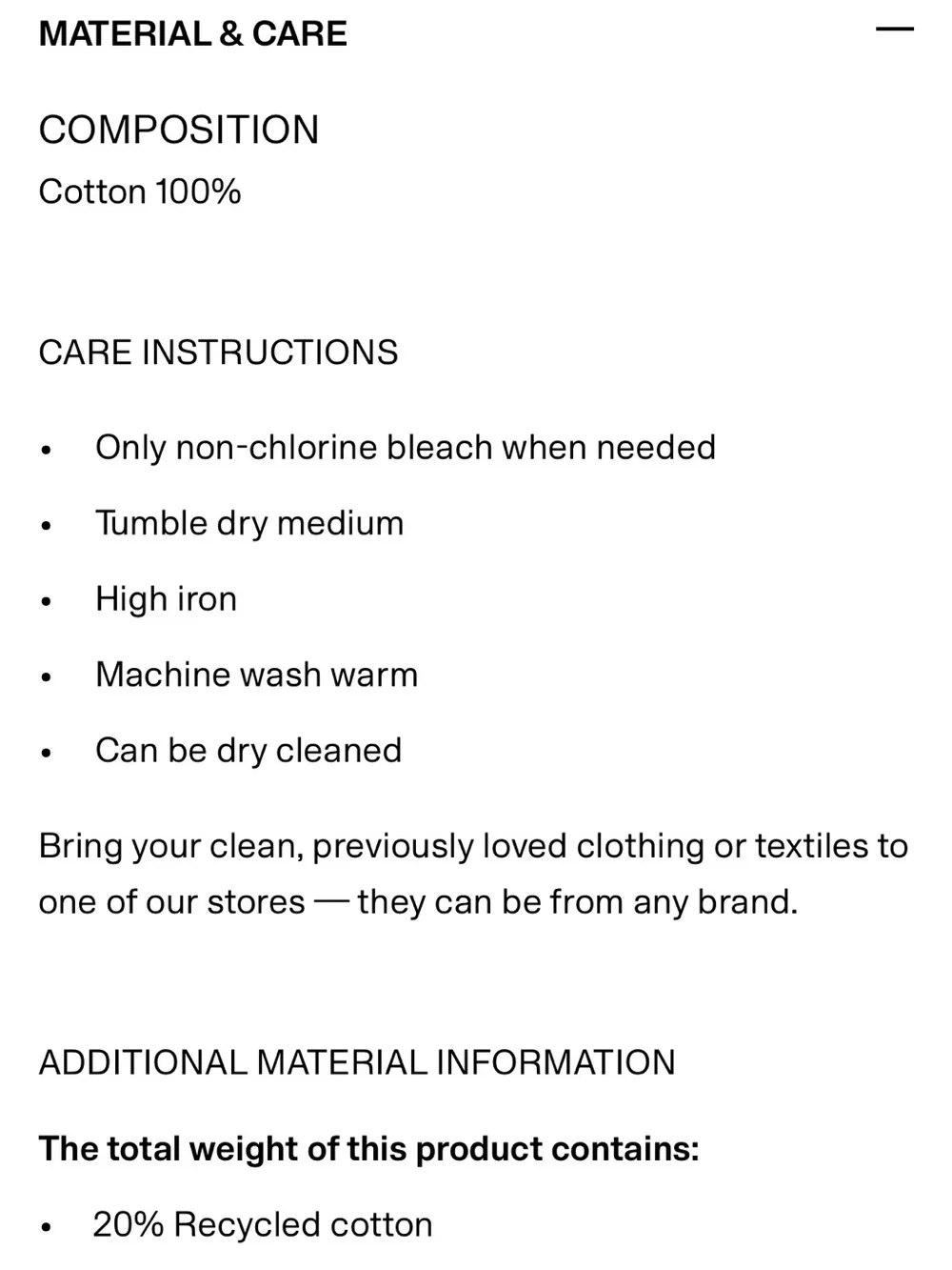 H&M Dark Brown Cotton Duvet Cover Set